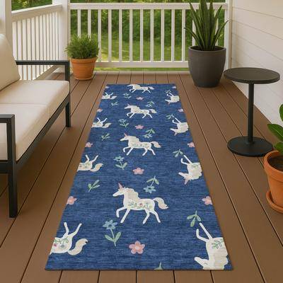 Machine washable rugs Addison Rugs Unicorn Chantille Rug Machine Washable