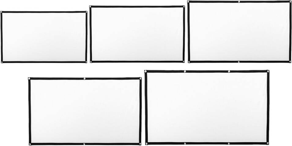 Greenzech 72 Inch HD Curtain Display Screen