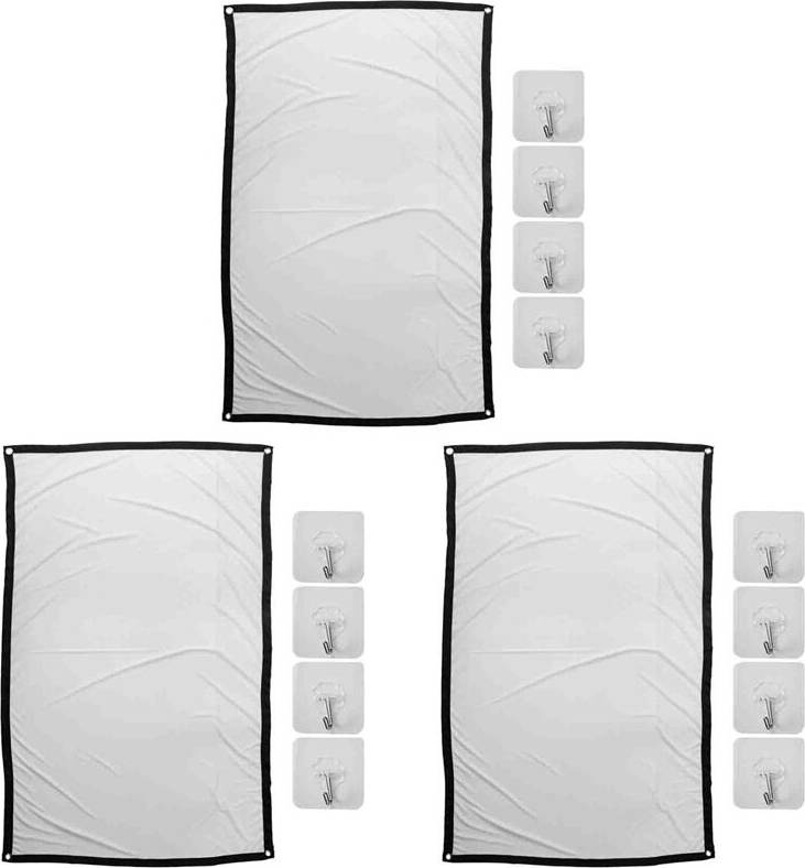 Exogio 3X Portable Projector Screen 60 Inch