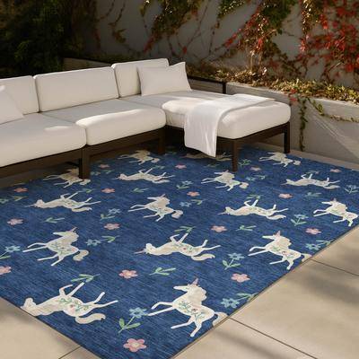 Washable rugs Addison Rugs Unicorn Chantille Rug Machine Washable