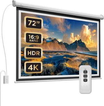 Dmd Collective 72 Electric Motorized Projector Screen