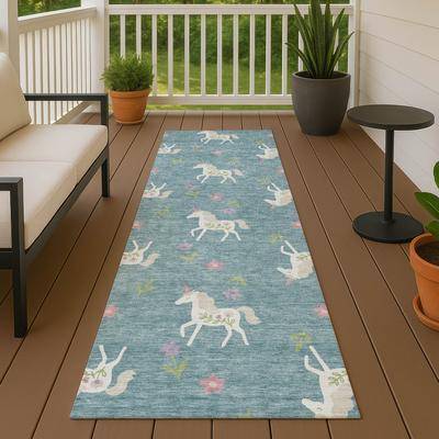 Washable rugs Addison Rugs Unicorn Chantille Rug Machine Washable