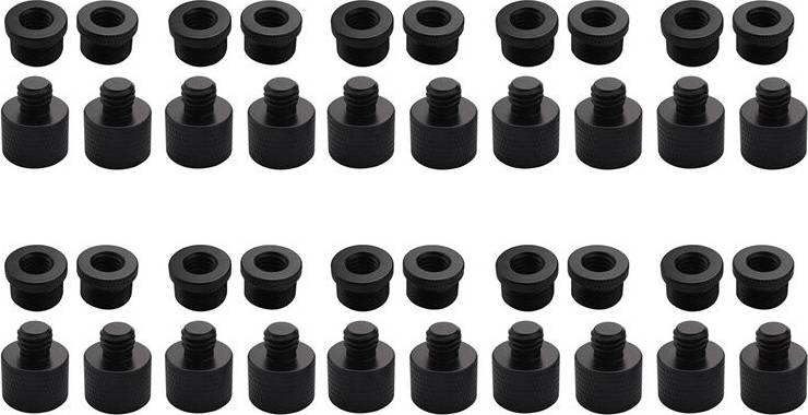 Typecat 40 Pcs Mic Thread Adapter Set