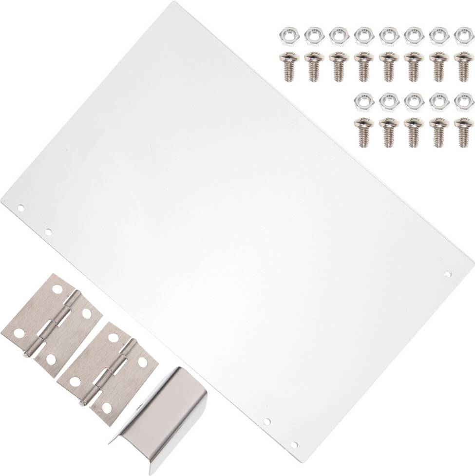Popcorn machine Solustre 4Pcs Clear PVC Popcorn Machine Panel