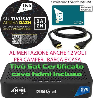 Bware Decoder Satellitare Digitale Terrestre
