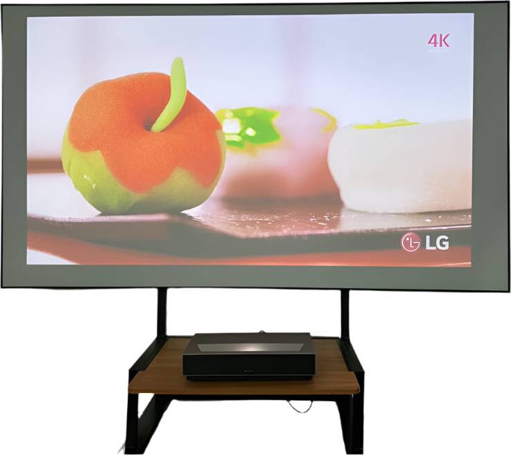 150-Inch Max Grey Diamond UST Frame Projection Screen
