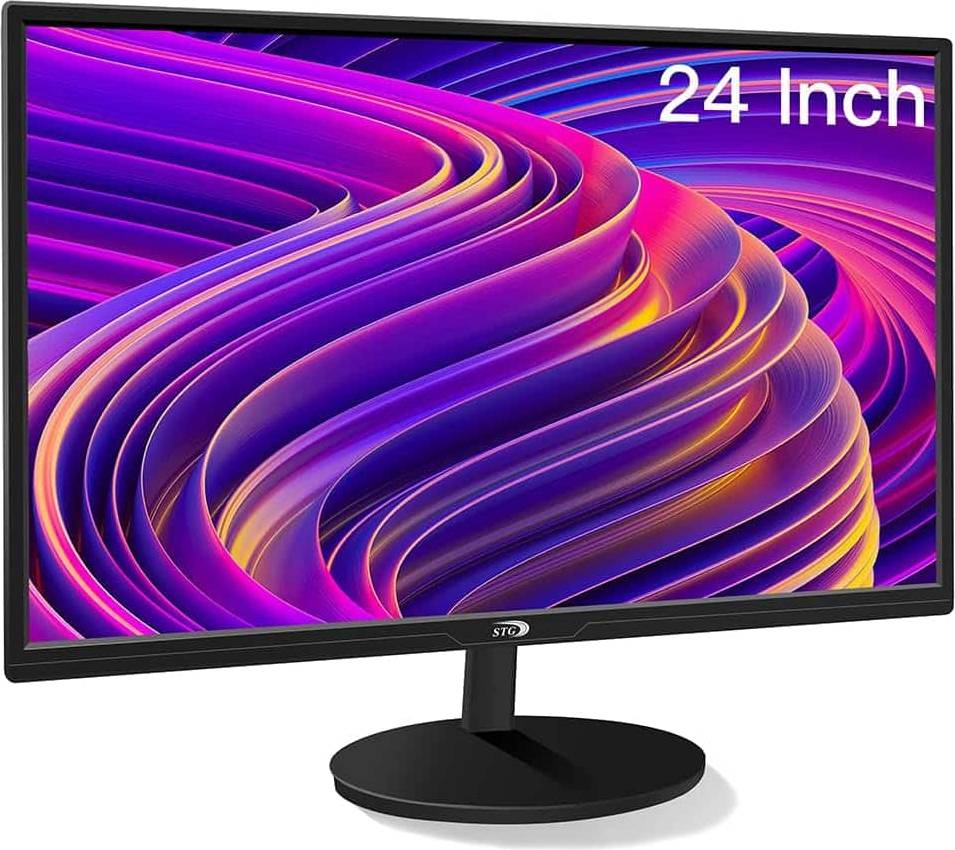24 Inch Gaming Computer Monitor FHD 1920 x 1080P LED Display
