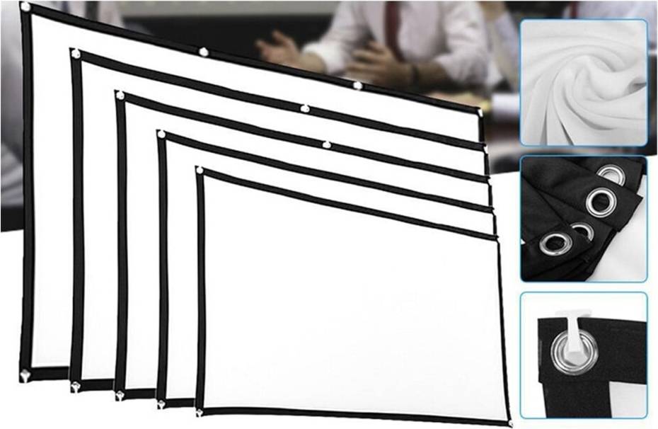 Projector Screen Fabric 100-120 Inch