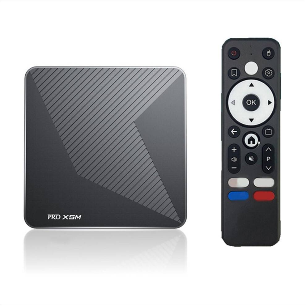 X5M Android 14 TV Box Voice Control