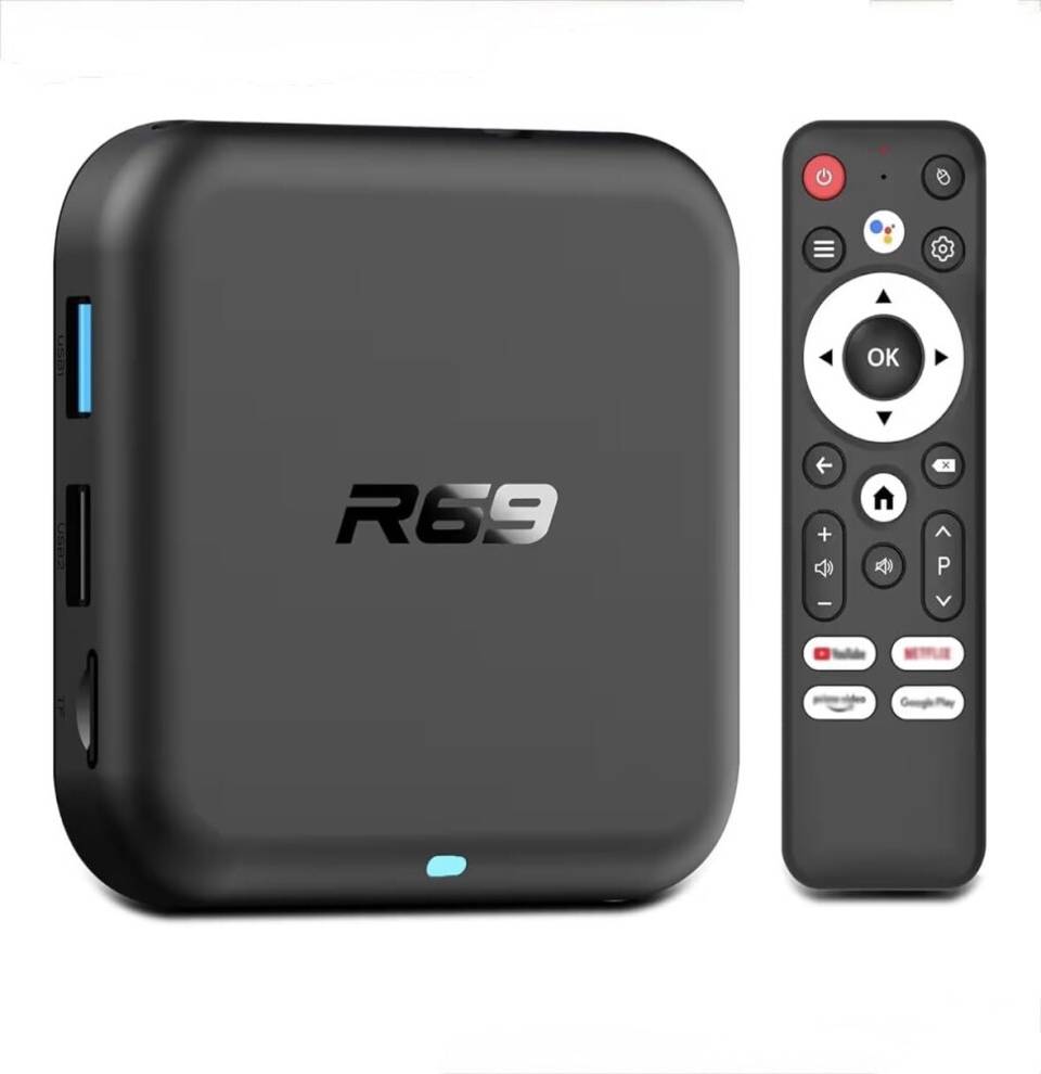 Android 14 TV Box R69-1 8GB RAM 128GB ROM