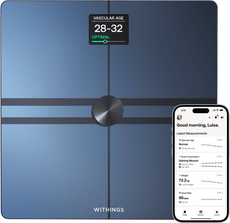 Withings Body Comp Digital Scale with Analysis