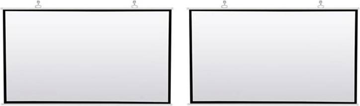 Torribaly Portable Projector Screen 72 Inch