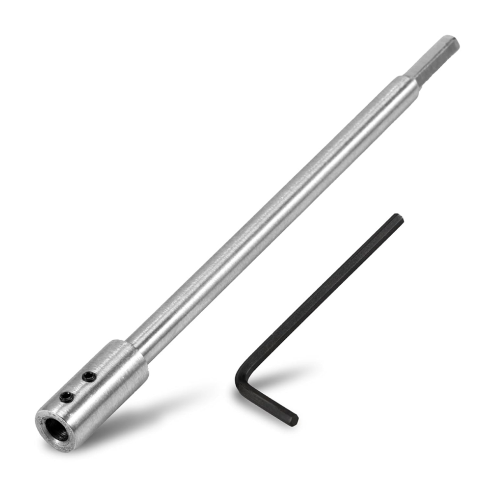 Tauoh Forstner Bit Extension 3 8 Inch Round Shank
