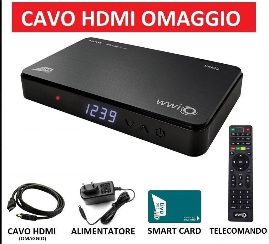 Xoro Decoder Tv Sat Hd Satellitare Hdmi Ricevitore