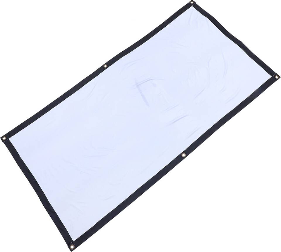 VILLCASE Foldable Polyester Projector Screen Set