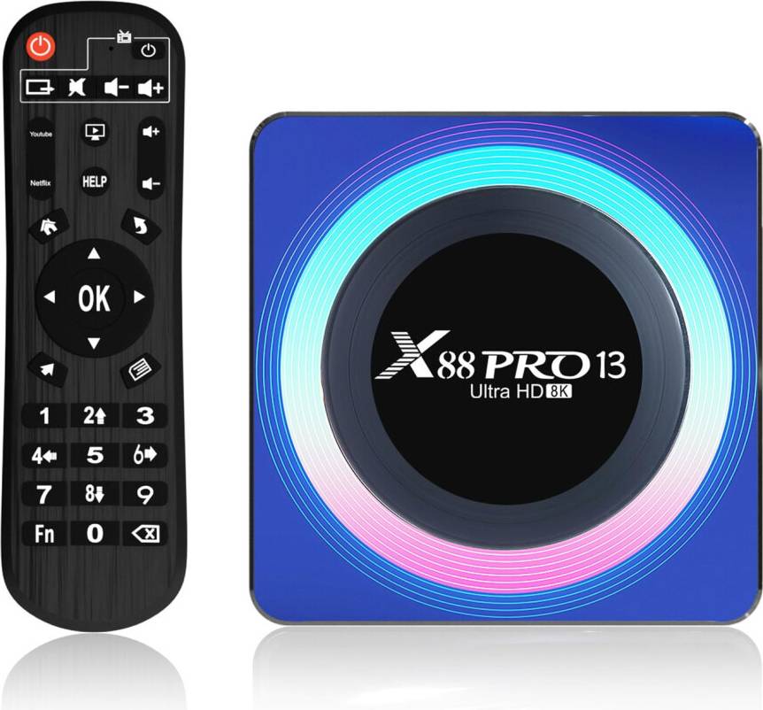 Tv box Android 13 TV Box 4GB RAM 128GB ROM RK3528