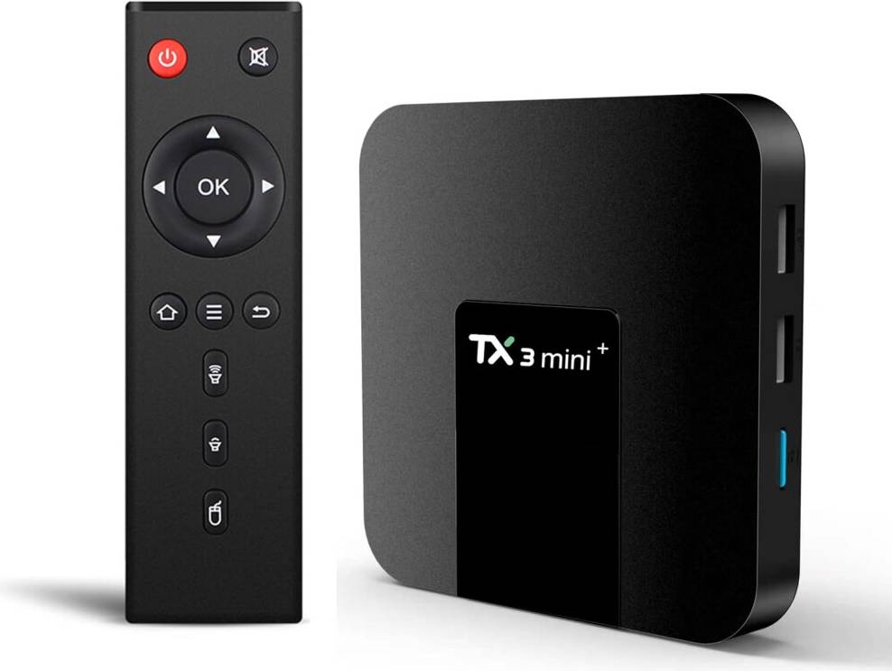 Chronus Smart TV Box Android TX3 Mini Plus 4K Android 11 Black