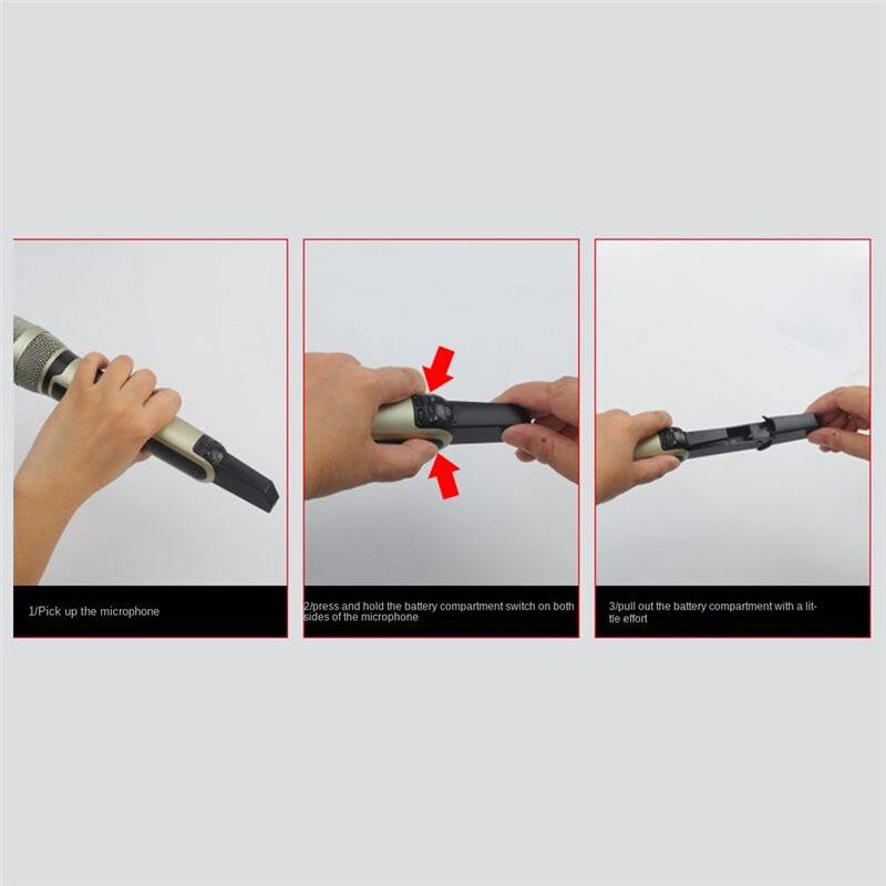Exogio Wireless Microphone Dynamic UHF Studio