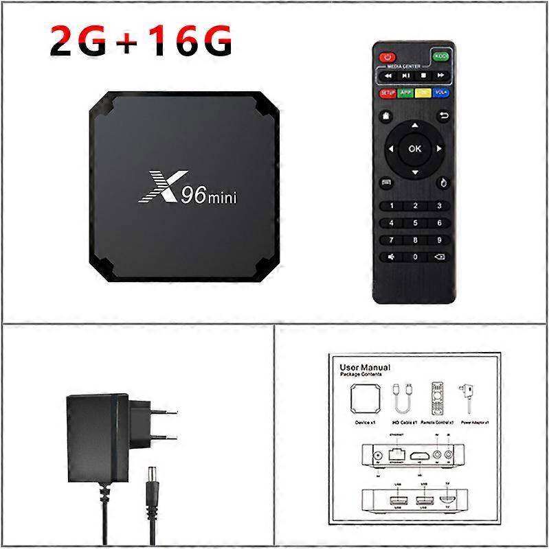 Mini Android 11 Smart TV Box 2G 16G