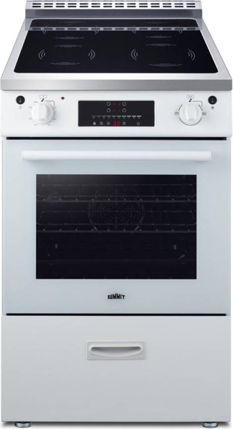 Freestanding induction cooker Summit REN24W5 24 Inch Freestanding Induction Range