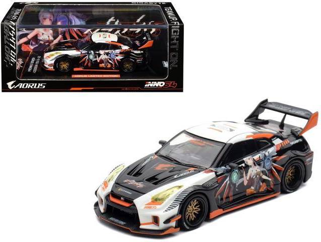 Nissan GT-R R35 Widebody RHD Diecast Model Car