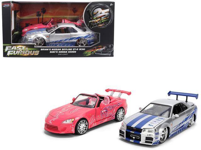 Jada Brian's Nissan Skyline GT-R R34 Diecast Model
