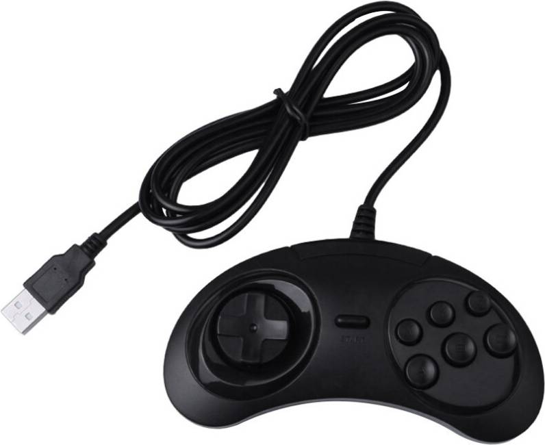 Bekabelde USB Gamecontroller 6 Toetsen