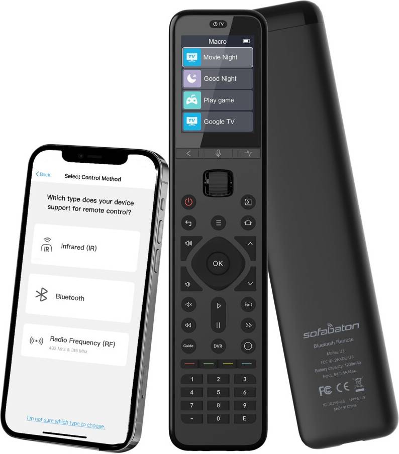 SofaBaton U3 Universal Remote Control