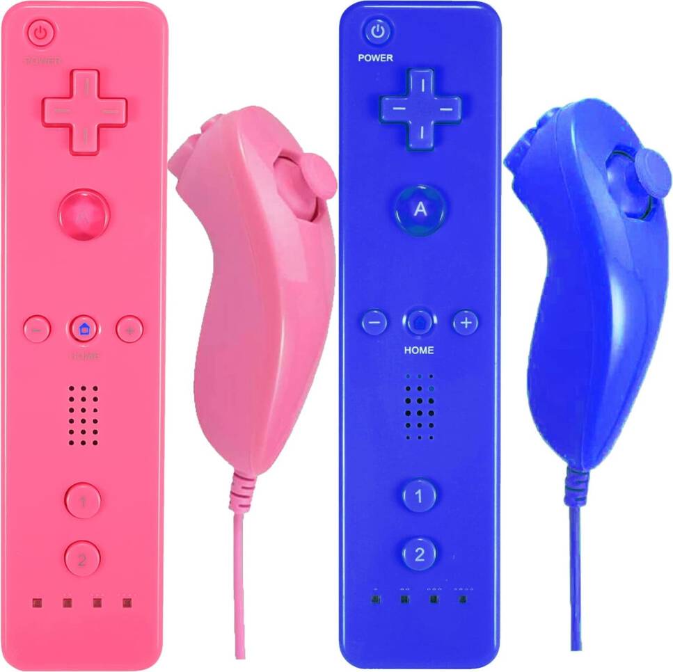 Wii Remote Controller Wireless 2 Pack