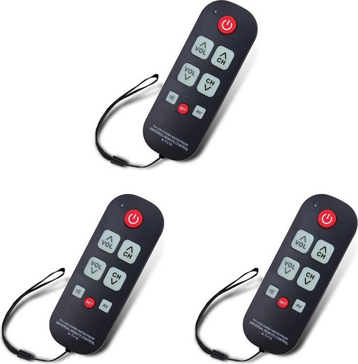 3X A-TV10 Télécommande Simple Etanche
