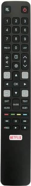 TCL TV Remote Control RC802N