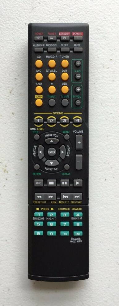 Yamaha RAV315 Remote Control