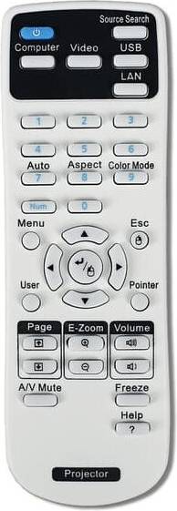 Projector Remote Control 154720001