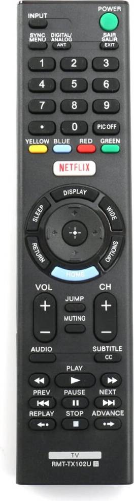 Télécommande Remplacement RMT-TX102U