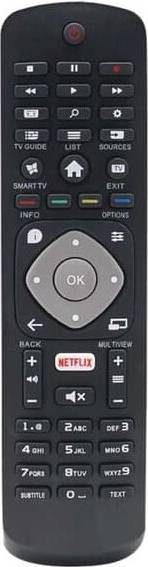 Remote Control Philips Smart TV Netflix Support