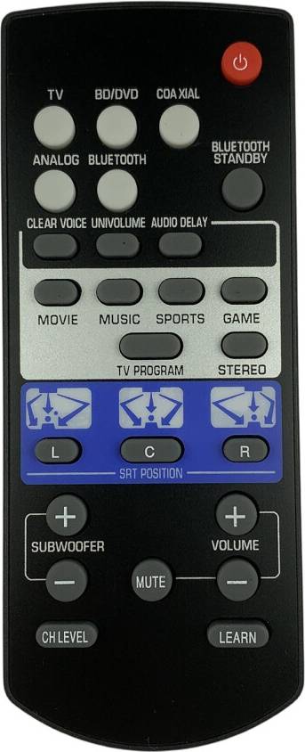 Remote Control Precise Intuitive Key Layout Easy For MBE728 FSR82 Soundbar