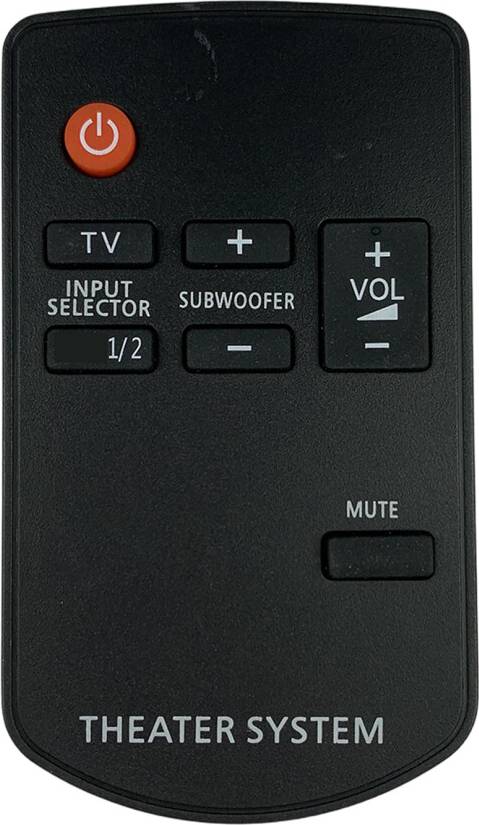 Remote Control Substitute For Home Theater System