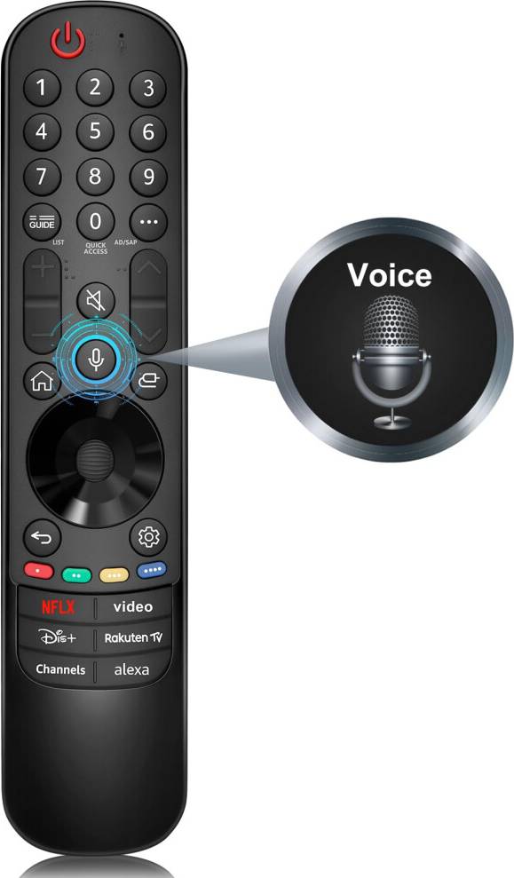 Voice Magic Remote Control for LG TV