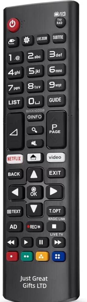 Universal Remote Control for LG Smart TV