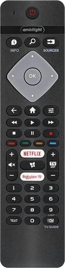 Remote Control Replacement Philips 4K Smart LED TV