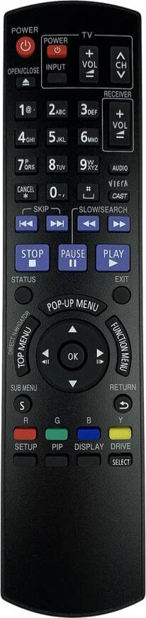 Ergonomic Replacement Remote Control For N2QAYB000508 Controller