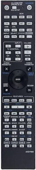 Remote Control Replacement AXD7668