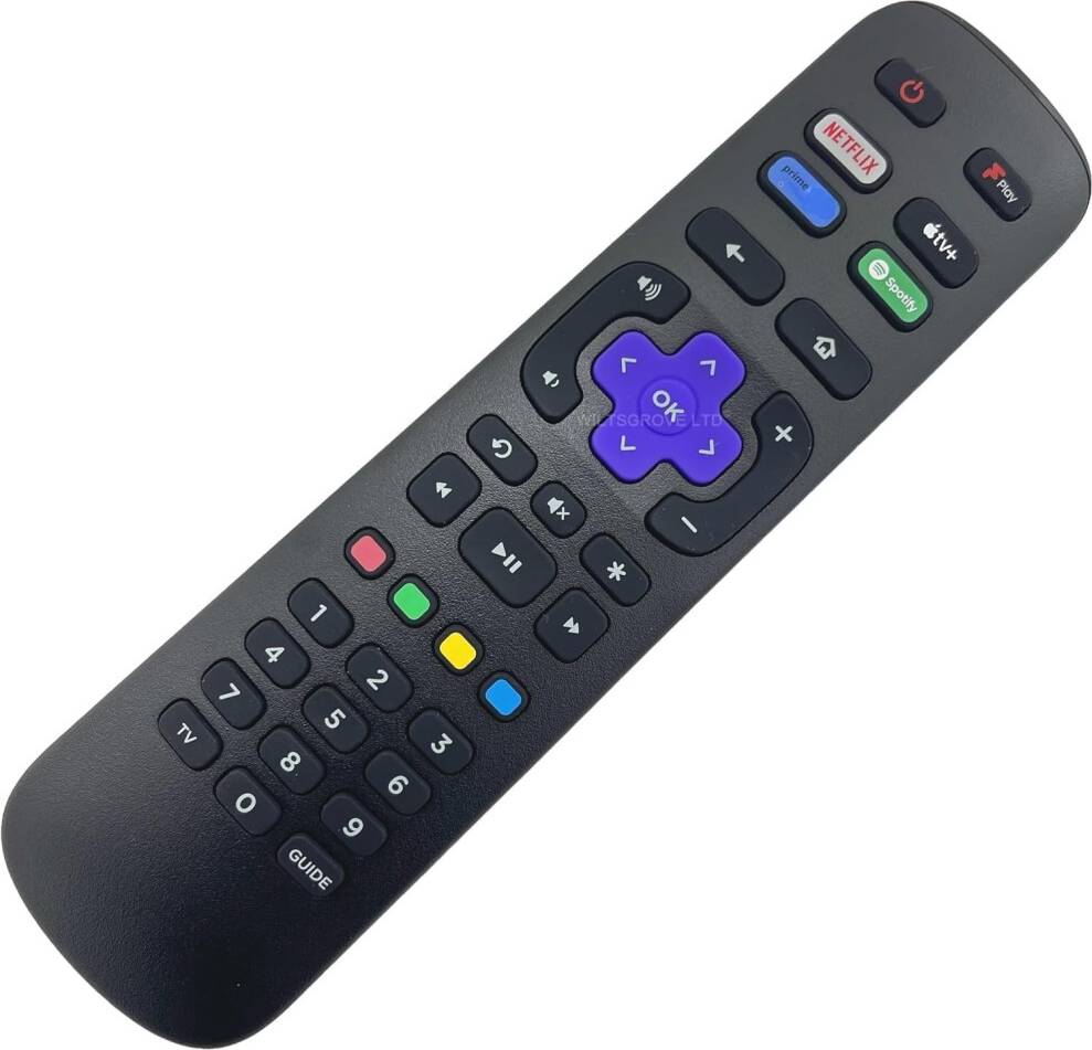 Remote Control Compatible Currys TCL ROKU Smart TV