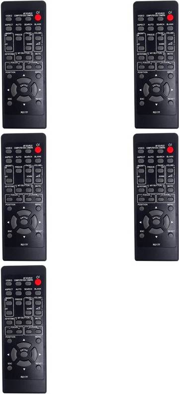 5X Télécommande de Projecteur R017F