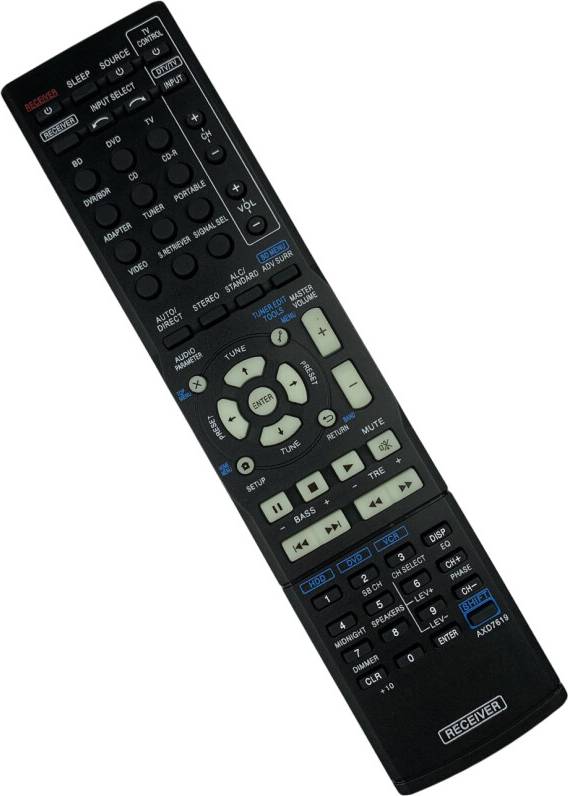 Universal Remote Control ABS Texture AXD7619