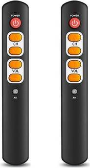 Sodial Universal 6-Button Remote Control 2pcs