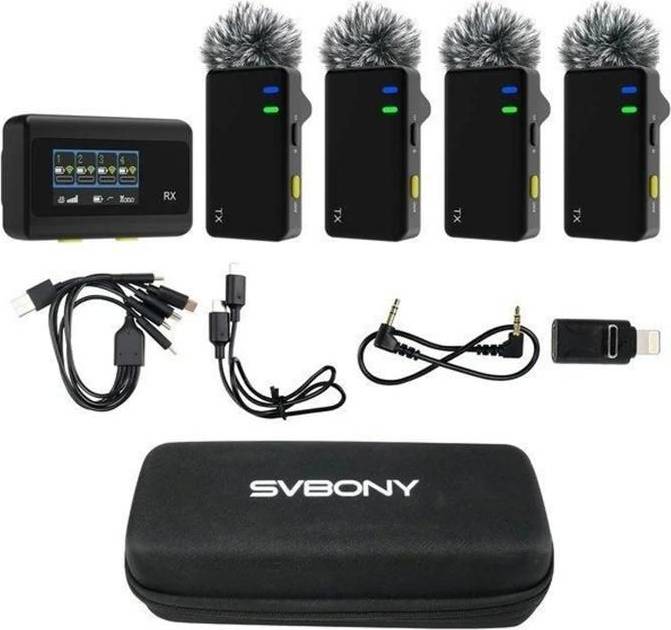Système Microphone Sans Fil SVMic D4