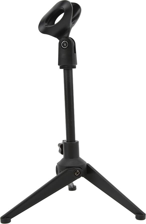 Mini Foldable Mic Stand with Rotatable Clip
