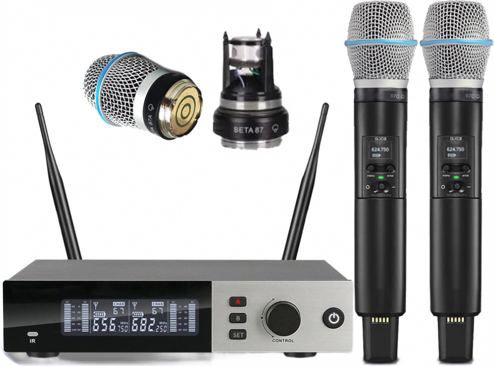 Beta87A Professional Wireless Condenser Microphone System
