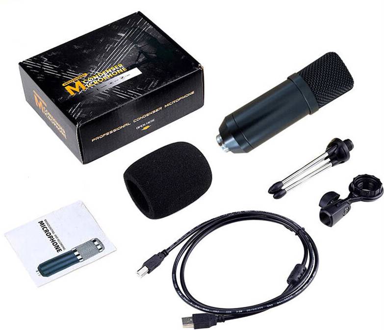 JG17 RGB Condenser Microphone Cardioid Pattern